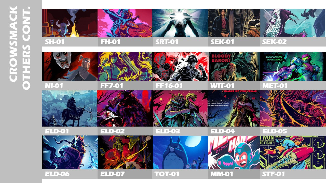 11x17" POSTER COMBO SET ~ 3-10 prints to choose