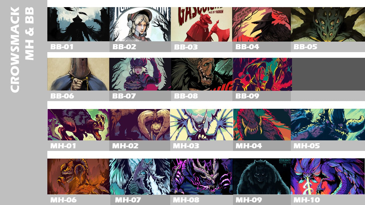 11x17" POSTER COMBO SET ~ 3-10 prints to choose