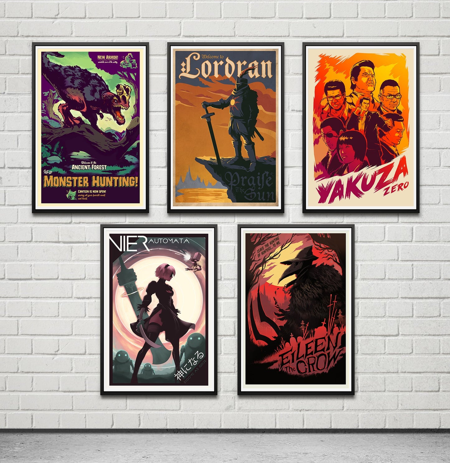 11x17" POSTER COMBO SET ~ 3-10 prints to choose