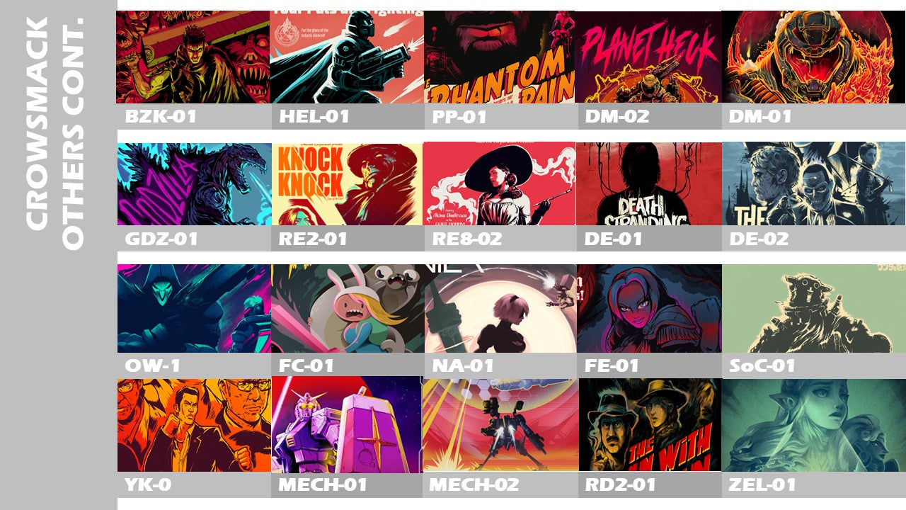 12x18" POSTER COMBO SET ~ 3-10 prints to choose