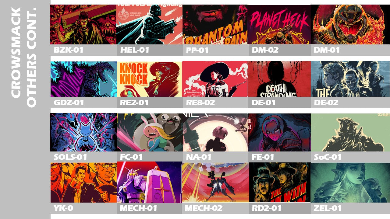 16x24" POSTER COMBO SET ~ 3-9 prints to choose