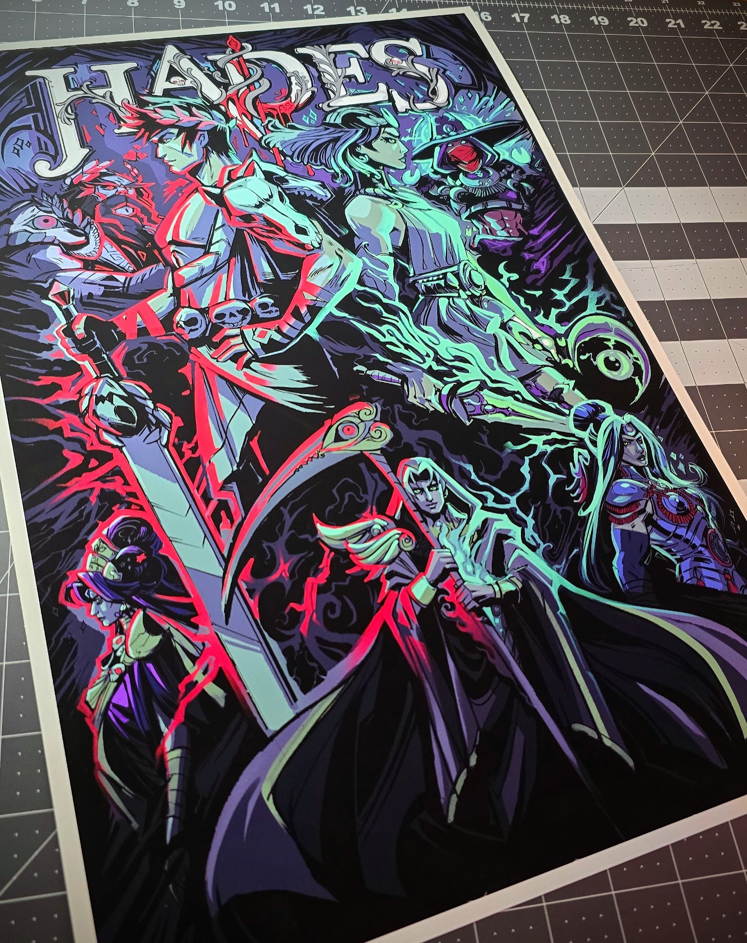 HELLRUN Art Print- Posters Designed & Printed In-House – Crowsmack