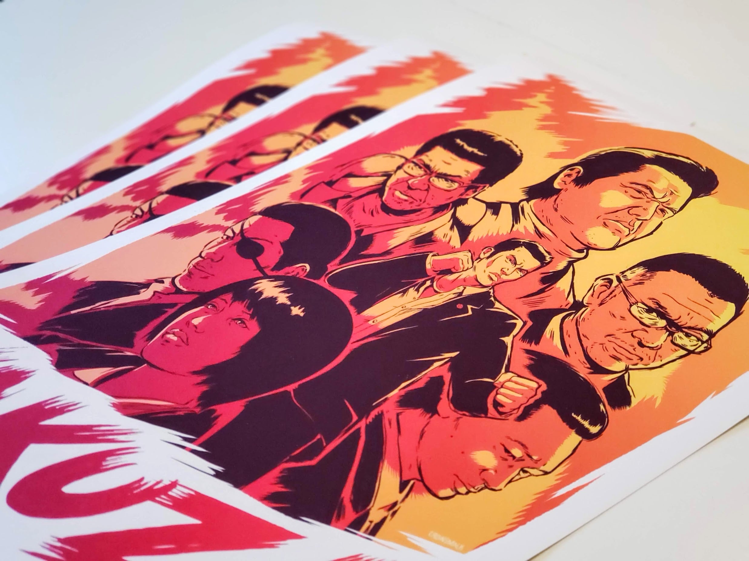 YAKUZA ZERO Art Print- Posters Designed & Printed In-House – Crowsmack