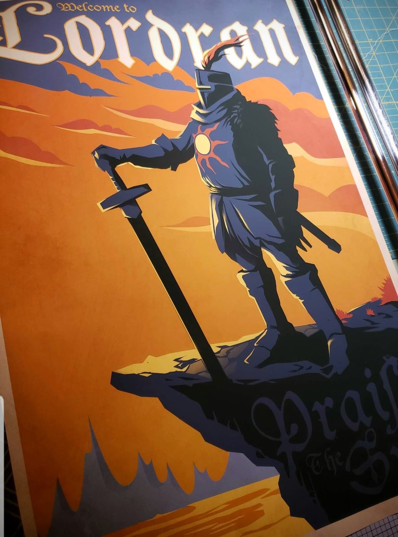 WELCOME to LORDRAN Art Print- Posters Designed & Printed In-House