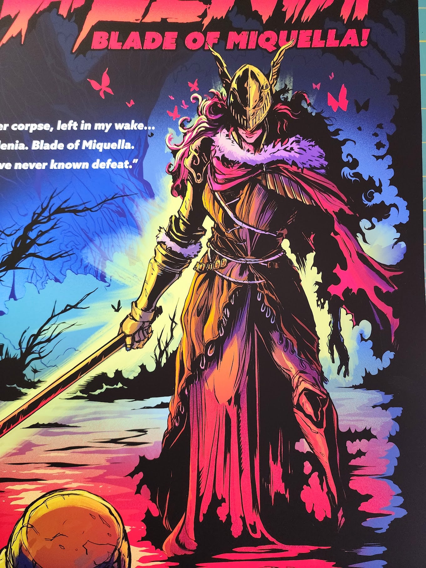 MALENIA BLADE Art Print- Posters Designed & Printed In-House