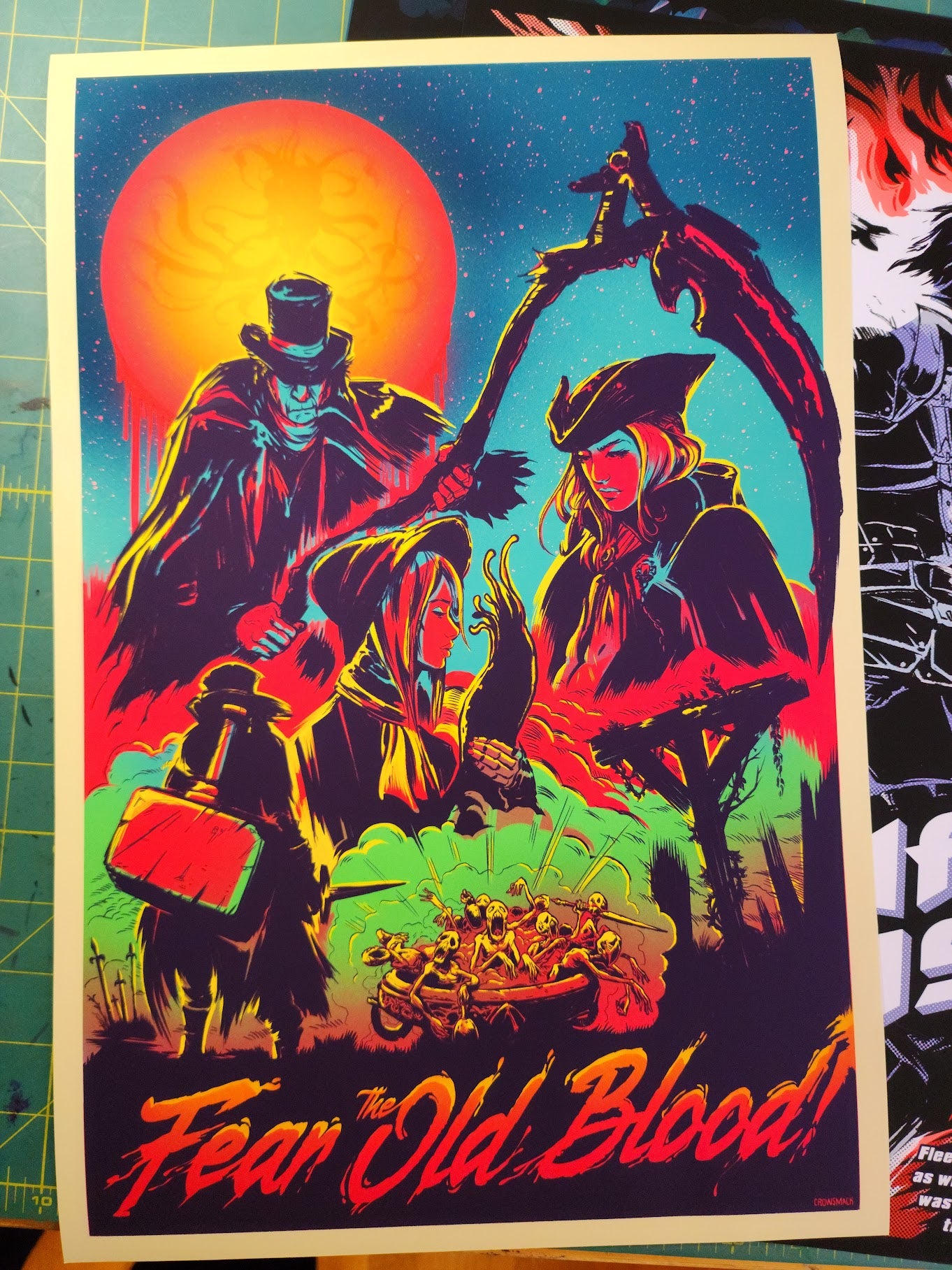 GEHRMAN Art Print- Posters Designed & Printed In-House – Crowsmack