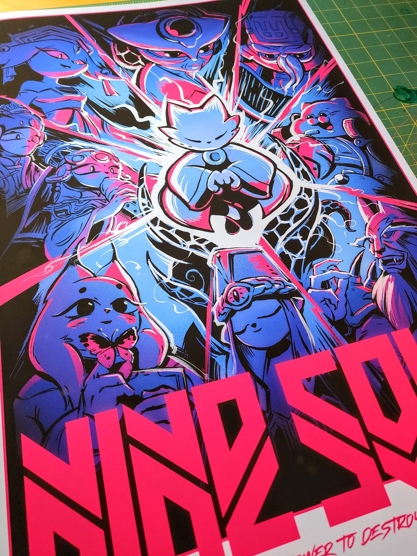 BLADE of SOLS Art Print- Posters Designed & Printed In-House