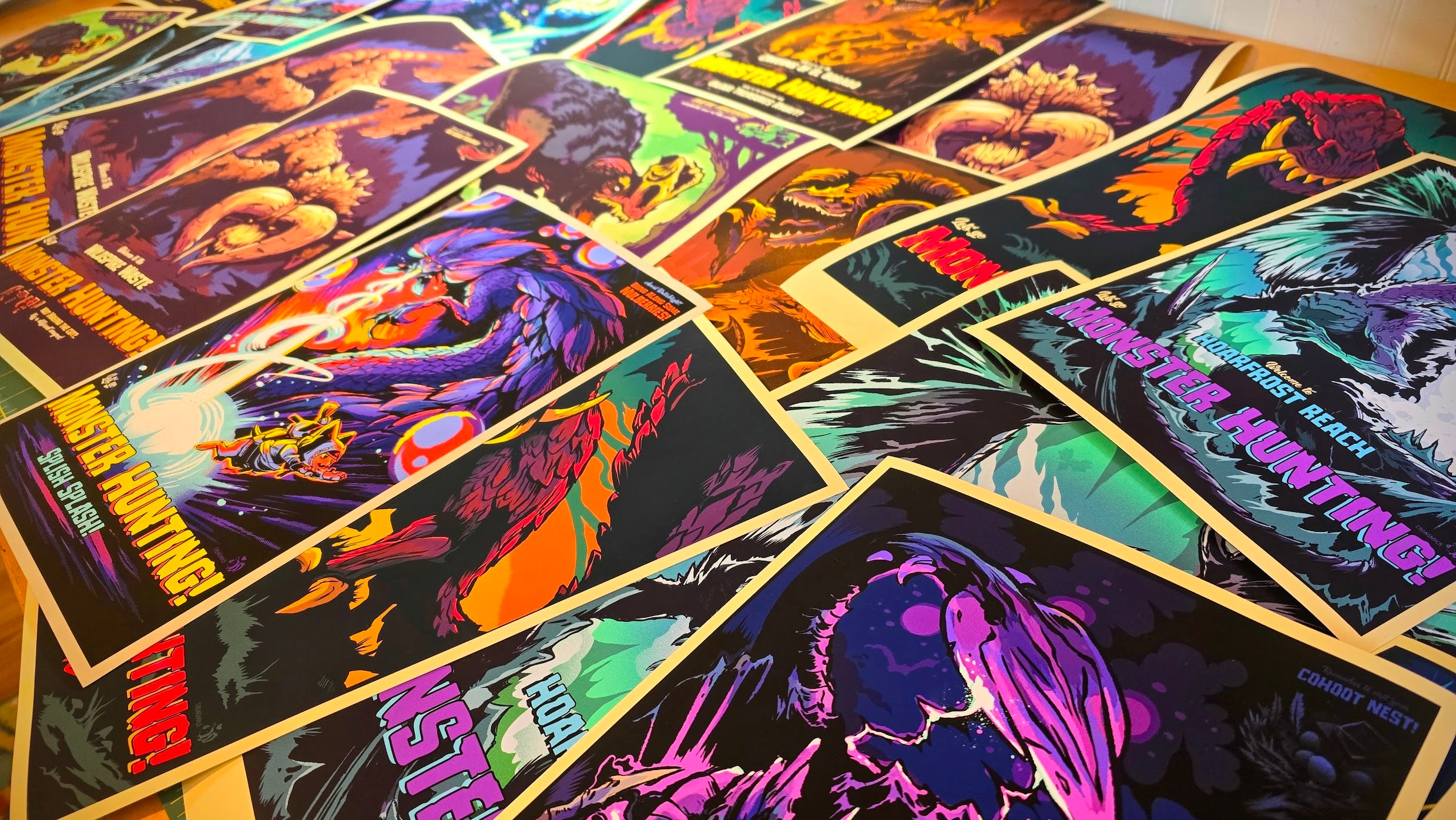 ETERNAL HELLBLAZE Art Print- Posters Designed & Printed In-House