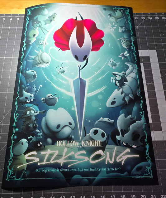SILKSONG Hollow Knight Art Print
