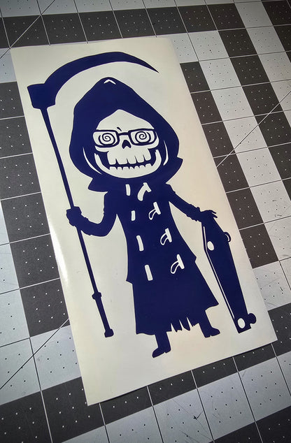 Uncle Death Vinyl Decal | Video Game Sticker