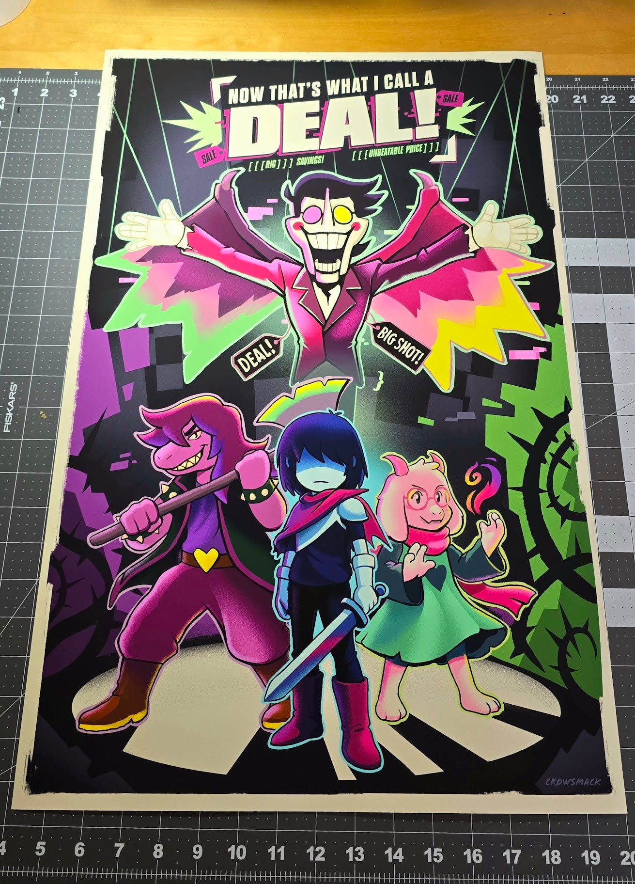 BIG SHOT Art Print- Posters Designed & Printed In-House – Crowsmack