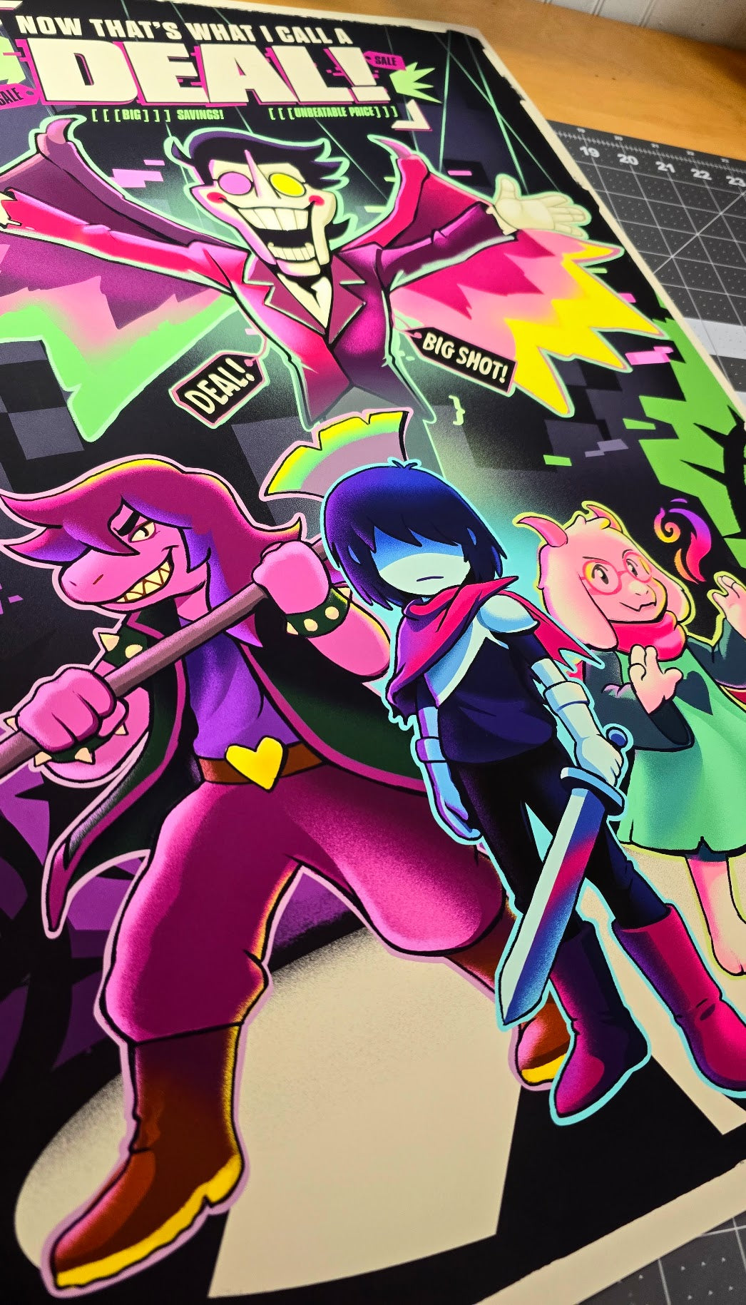 BIG SHOT Art Print- Posters Designed & Printed In-House – Crowsmack