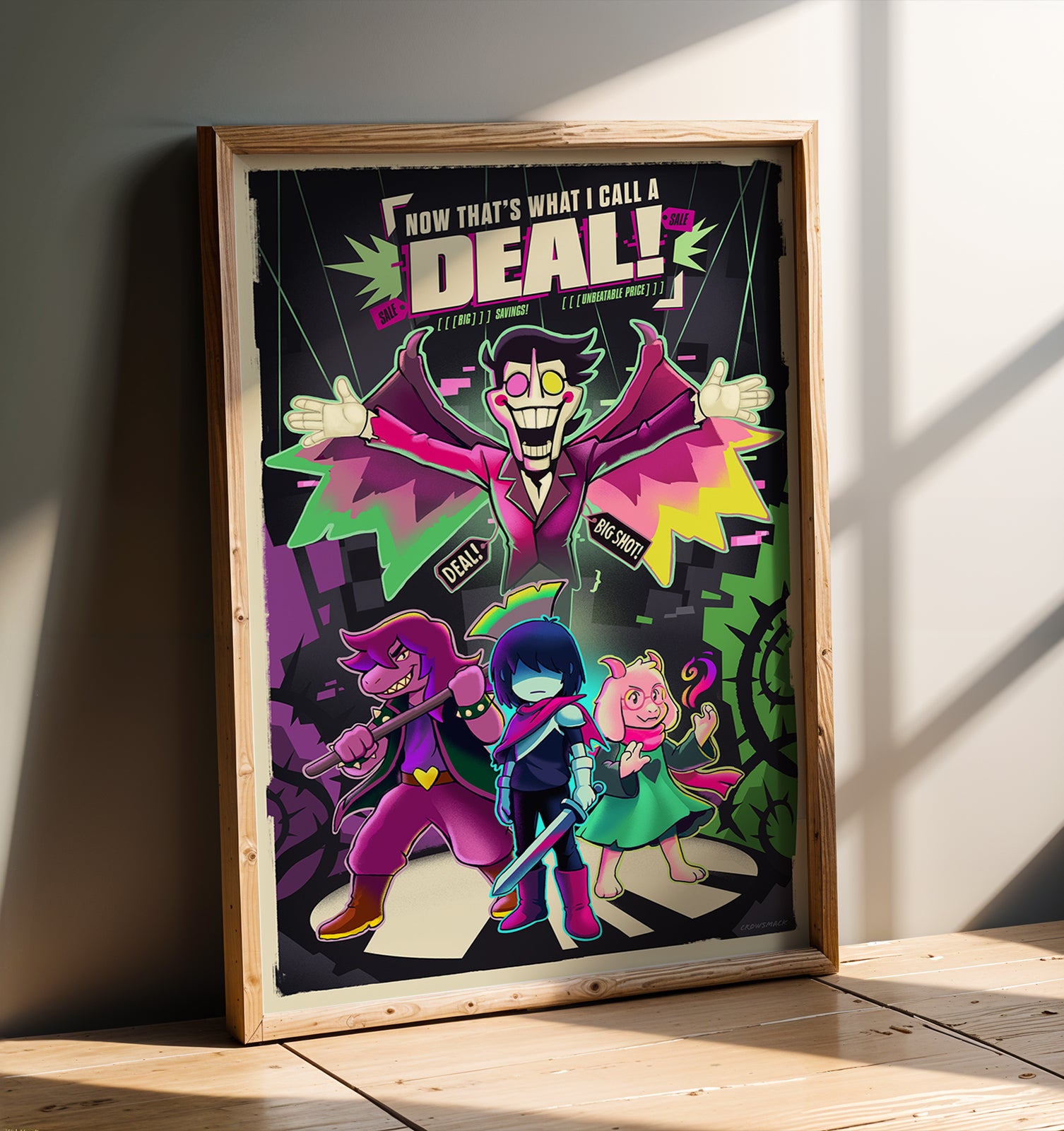 BIG SHOT Art Print- Posters Designed & Printed In-House – Crowsmack
