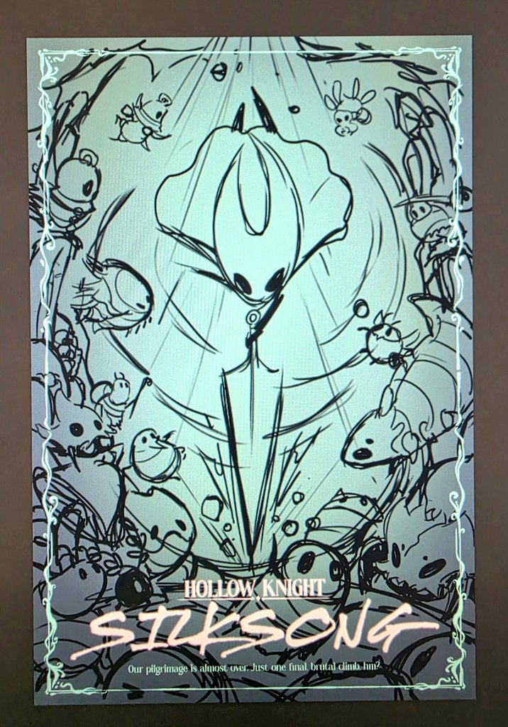 SILKSONG Hollow Knight Art Print