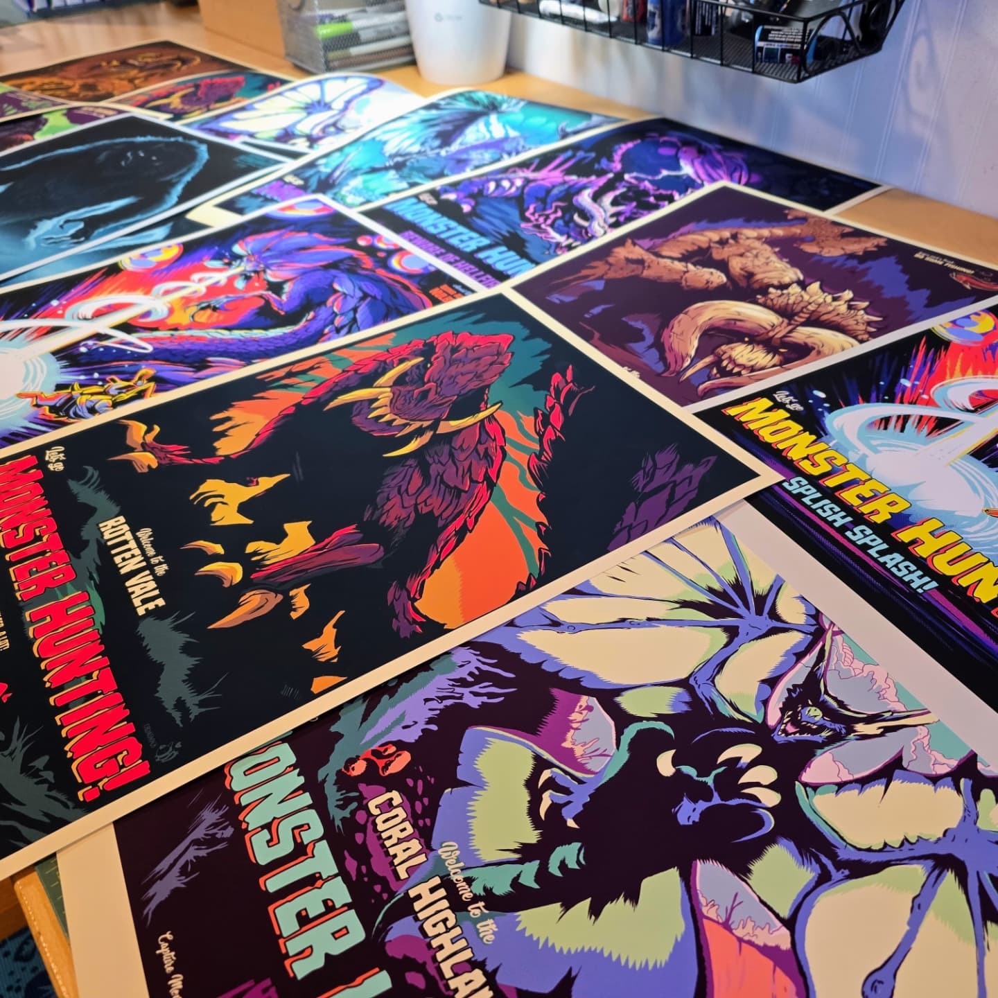 ETERNAL HELLBLAZE Art Print- Posters Designed & Printed In-House