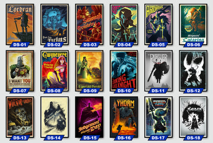 24x36" POSTER COMBO SET ~ Select 3-6 Prints & Get a Bundle Discount