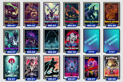 16x24" POSTER COMBO SET ~ Select 3-10 Prints & Get a Bundle Discount