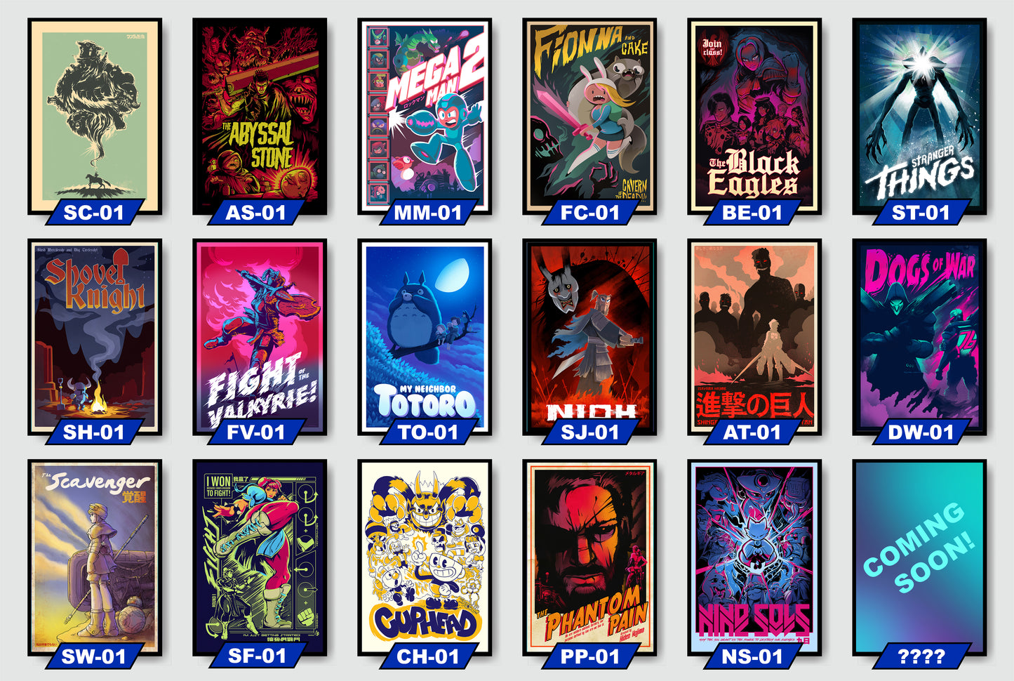 16x24" POSTER COMBO SET ~ Select 3-10 Prints & Get a Bundle Discount