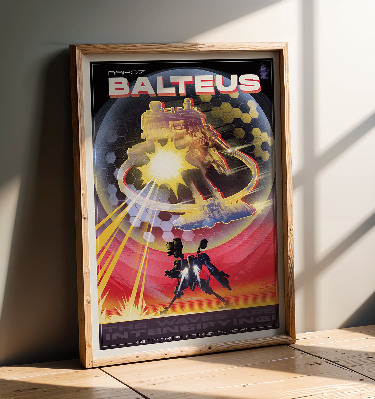 Balteus Armored Core Mech Gaming Wall Art – Crowsmack