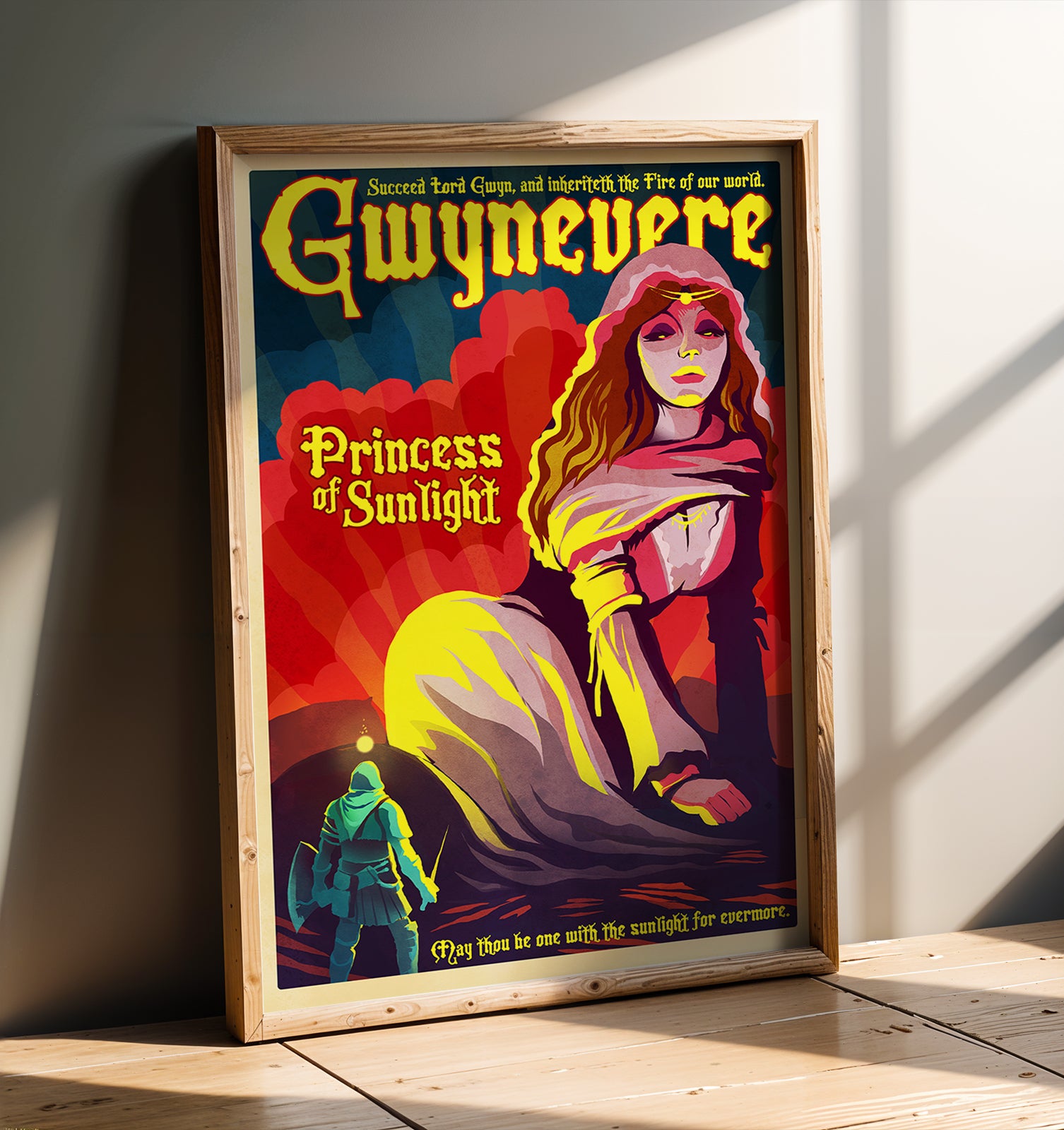 PRINCESS of SUNLIGHT Art Print- Posters Designed & Printed In