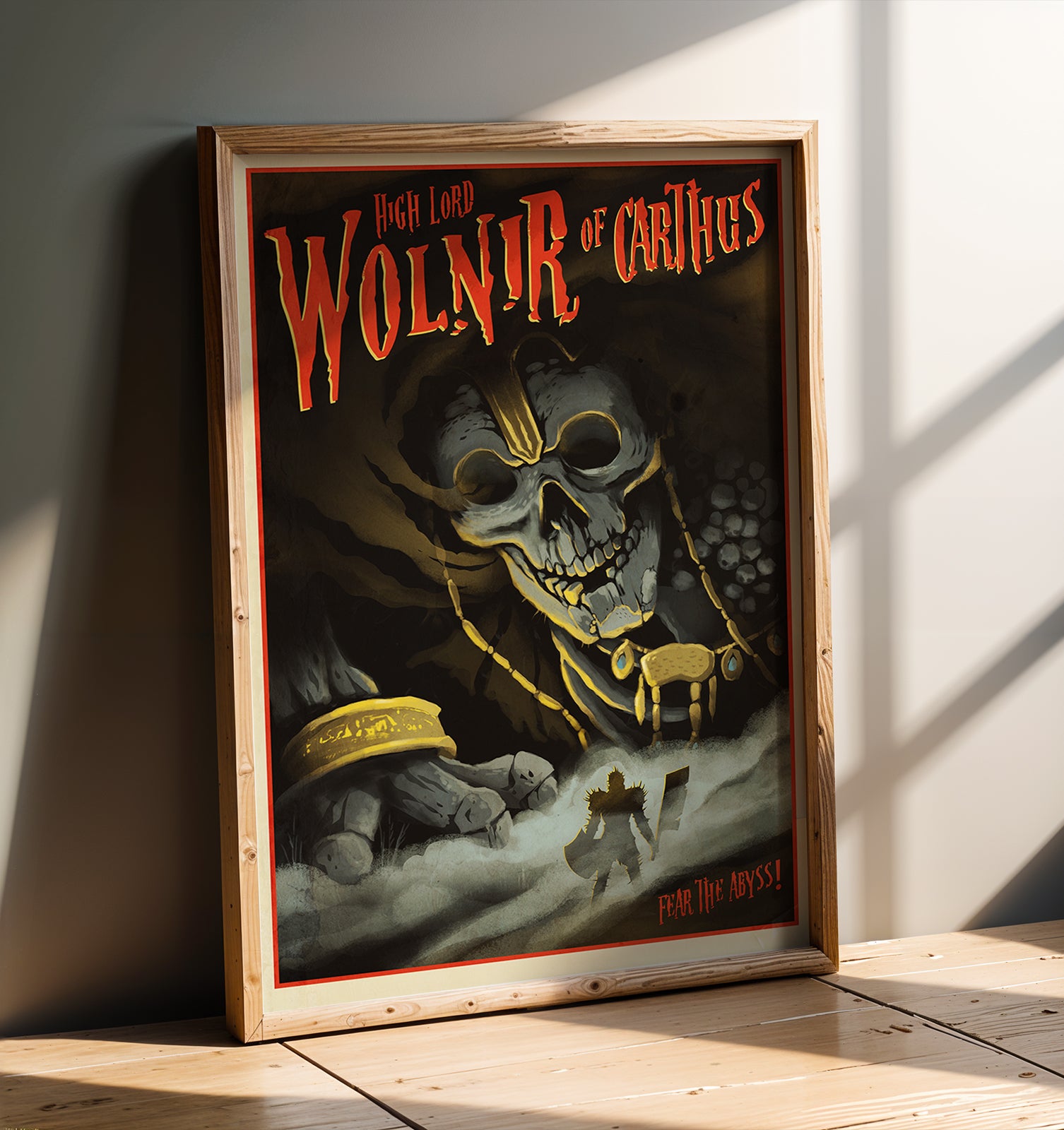 HIGH LORD WOLNIR Art Print- Posters Designed & Printed In-House