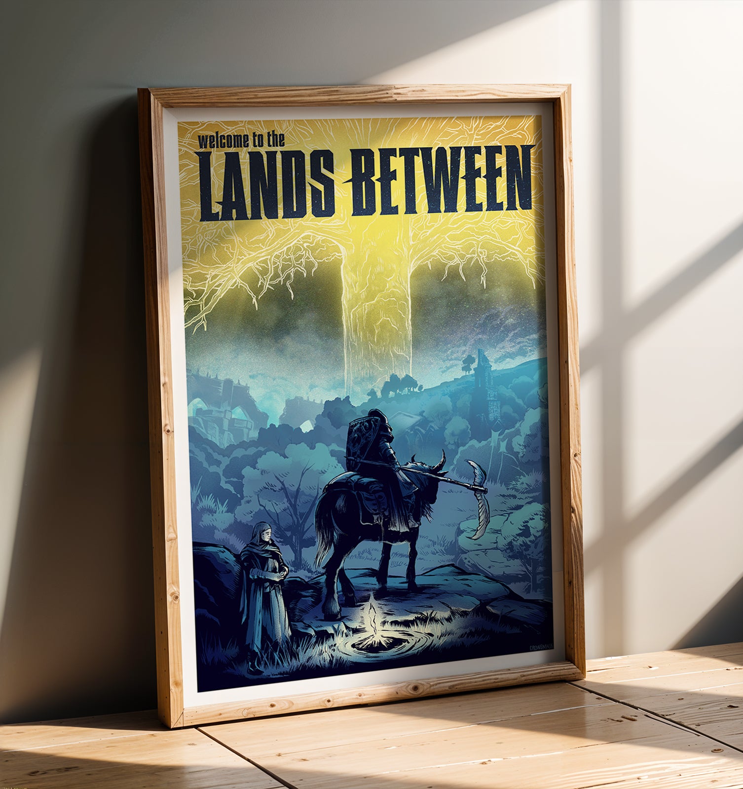 THE LANDS BETWEEN Art Print- Posters Designed & Printed In-House