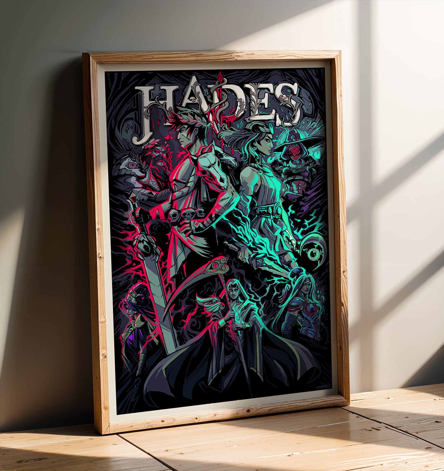 HELLRUN Art Print- Posters Designed & Printed In-House – Crowsmack