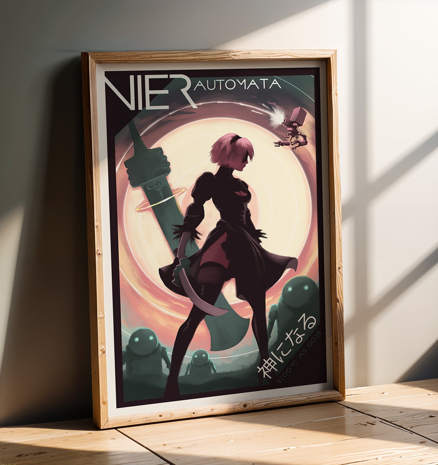 NIER AUTOMATA Art Print- Posters Designed & Printed In-House
