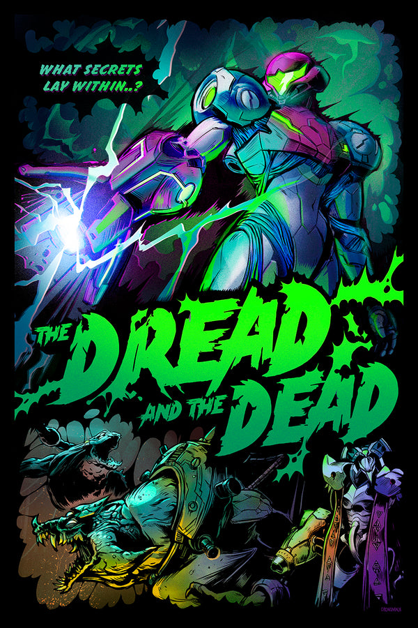 Dread and the Dead video Game Classics Poster – Crowsmack